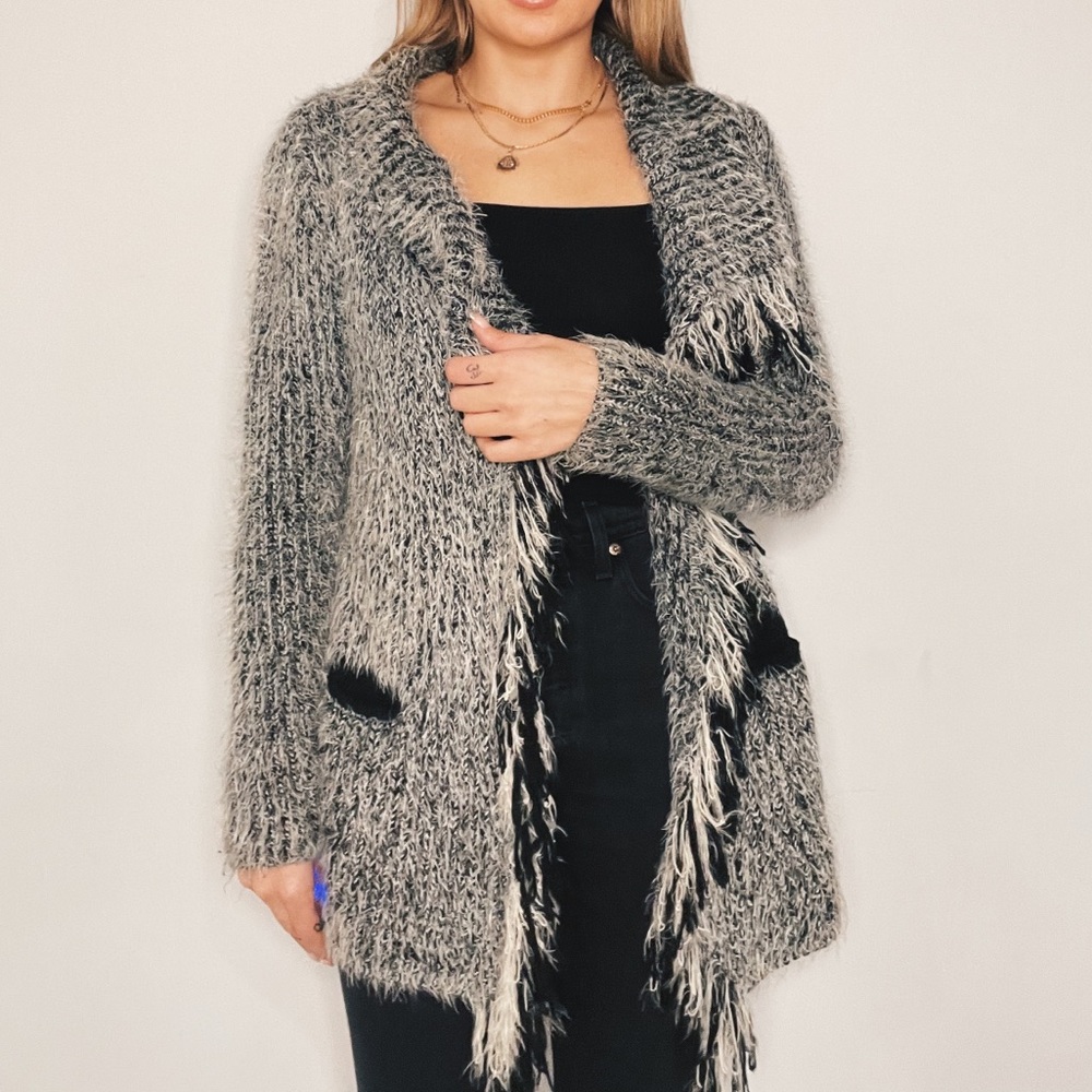 Fuzzy cardi - Picture 2 of 2